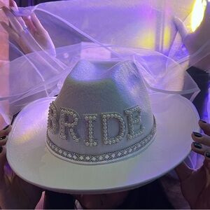 Nashville Bride Cowgirl Hat